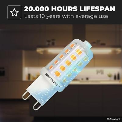 10x G9 LED Lamp - 3 Watt 300 lumen - 2700K Warm wit - 230V - Vervangt 30 Watt - T4 halogeen - thumbnail