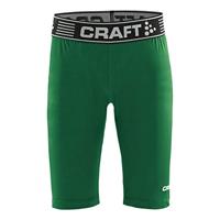 Craft 1906862 Pro Control Compression Short Tights JR - Team Green - 122/128 - thumbnail