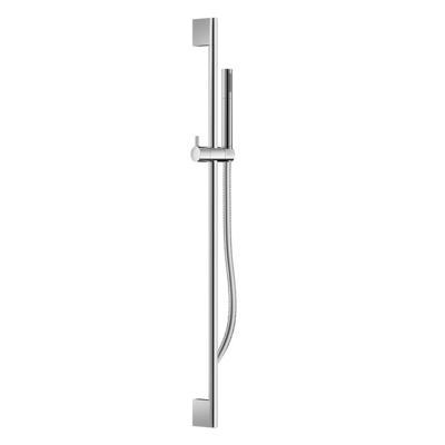 Complete Glijstangset Hotbath Mate 90 cm ABS Met Staafhanddouche En Doucheslang 150 cm Chroom