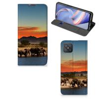 OPPO Reno4 Z 5G | Hoesje maken | Olifanten - thumbnail