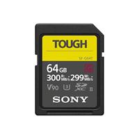 Sony ProSD Tough 18x stronger - 64GB UHS-II R300 W299 - V90 - thumbnail