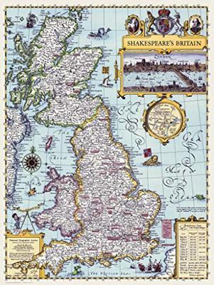 New York Puzzle Company Shakespeare's Britain - 1000 stukjes
