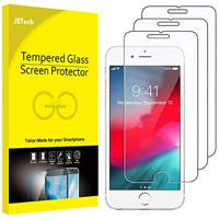 JETech Schermbeschermer Compatibel met iPhone 8 Plus, iPhone 7 Plus, iPhone 6s Plus and iPhone 6 Plus, Gehard Glas Screen Protector, 3-Stuks - thumbnail