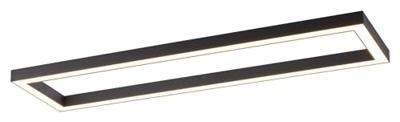 Paul Neuhaus Rechthoekige plafondlampPure Lines Square antraciet - 6023-13