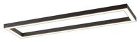Paul Neuhaus Rechthoekige plafondlampPure Lines Square antraciet - 6023-13 - thumbnail
