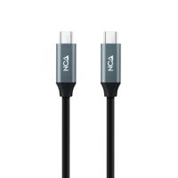 Nanocable 10.01.4302 USB 3.2 Gen2x2 kabel 20 Gbit/s 5A/100W 4K/60Hz USB-C/M-USB-C/M, 2m - thumbnail