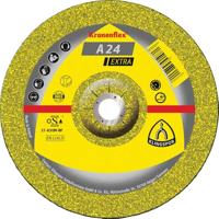 Klingspor 188465 A 24 Extra Afbraamschijf gebogen Diameter 115 mm Boordiameter 22.23 mm Staal 10 stuk(s) - thumbnail