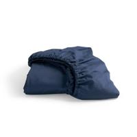 Cinderella hoeslaken standaard katoen 140x200cm navy (matrashoogte t/m 25 cm) - thumbnail