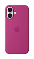 Apple Silicone MagSafe Hoesje iPhone 16 Fuchsia - thumbnail