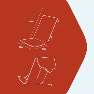 Stoelhoes verwarmd montandor infrarood grijs