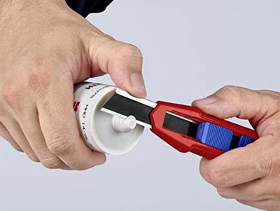 Knipex 90 10 165 BK 90 10 165 BK CutiX universeel mes 165 mm 1 stuk(s)