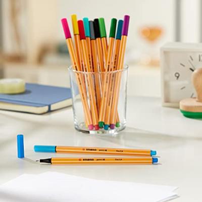 STABILO point 88 fineliner, Big Point box, 20 stuks in geassorteerde kleuren