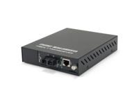 LevelOne GVM-1220 1000Mbit/s 1310nm Single-mode Zwart netwerk media converter - thumbnail