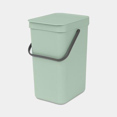 Brabantia Sort & Go afvalemmer 12 liter jade green
