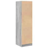 Apothekerskast 40x41x144,5 cm bewerkt hout grijs sonoma eiken - thumbnail