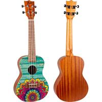 Flight Art Series AUC-33 Mansion concert ukelele met gigbag - thumbnail