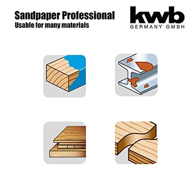 kwb 818112 Schuurpapier Korrelgrootte (num) 120 (l x b) 230 mm x 93 mm 10 stuk(s) kwb 818112 Schuurpapier Korrelgrootte (num) 120 (l x b) 230 mm x 93 mm 10 stuk(s)