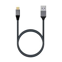 Cable USB 3.1 AISENS A107-0633 USB Typo-C MACHO USB MACHO 2M GRIS - thumbnail