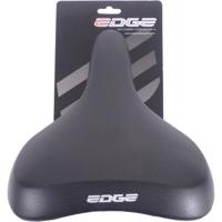 Edge Fietszadel towny met memory foam - zwart - thumbnail