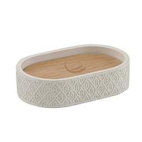 Zeephouder Sapho Afrodite Vrijstaand 12.8x8.4x3 cm Beton Beige Sapho - thumbnail