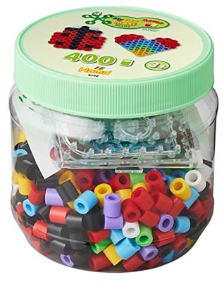 Hama maxi strijkkralenset vierkant en hart, 400st.