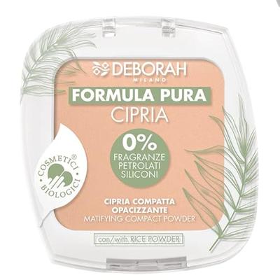 Deborah Milano Formula Pura Gezichtspoeder | Abrikoos 03 Deborah Milano Formula Pura Gezichtspoeder | Abrikoos 03