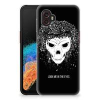 Silicone Back Case Samsung Galaxy Xcover 6 Pro Skull Hair - thumbnail