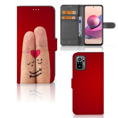 Xiaomi Redmi Note 10S | 10 4G | Poco M5s | Wallet Case | met Pasjes | Liefde - Origineel Romantisch Cadeau
