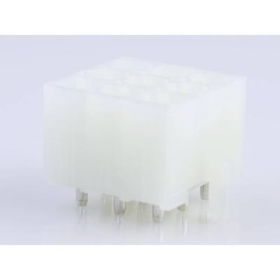 Molex 15311096 Male header, inbouw (standaard) Totaal aantal polen: 9 Rastermaat: 2.36 mm Inhoud: 1 stuk(s) Bulk