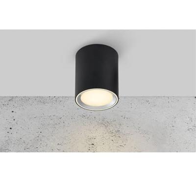 Nordlux Zwarte spotFallon 12cm x Ø 10cm - 47550103