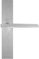 Formani Bertram Beerbaum TENSE BB100P236SFC deurkruk op schild blind - mat RVS - thumbnail