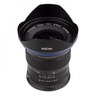 Laowa 15mm f/2 ZERO-D Lens voor Canon EOS R