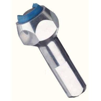 Alpina abs spaaknippels 14g/16.0mm/ø4/fg2.3 messing nikkel (37 st.)