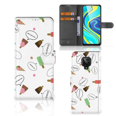 Xiaomi Redmi Note 9 Pro | Note 9S | Book Cover | IJsjes | Portemonnee hoesje Xiaomi Redmi Note 9 Pro | Note 9S | Book Cover | IJsjes | Portemonnee hoesje