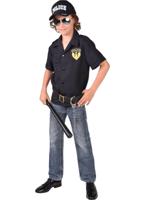 Amerikaanse Politie Blouse Jongen - thumbnail
