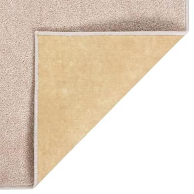 VidaXL Vloerkleed kortpolig 120x170 cm donkerbeige