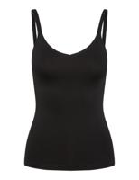 Dames hemd - spaghetti bandjes - Plain Top - Basic vrouwen onderhemd microfiber - thumbnail