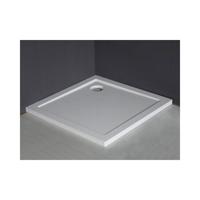 Luxe Douchebak Vierkant 90X90X4 cm Wit Aqua Splash - thumbnail