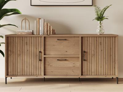 Dressoir MOSCATO 2 deuren 2 lades lichte millenium eik Dressoir MOSCATO 2 deuren 2 lades lichte millenium eik