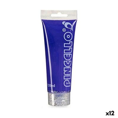 Acrylverf Pincello Paars 120 ml (12 Stuks)