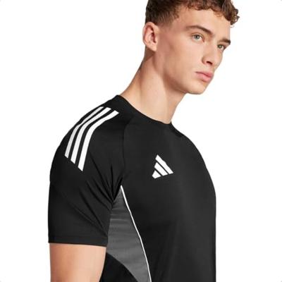 adidas Tiro 25 Competition Trainingsshirt Zwart Grijs Wit