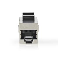 Nedis Netwerkkoppeling | CAT6a / CAT7 | Afgeschermd | RJ45 Female | RJ45 Female | Recht | Metaal | Doos - CCGB89015ME - thumbnail