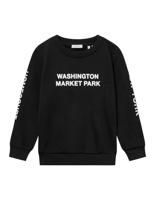 Washington Sweatshirt Black/Light Ivory - thumbnail