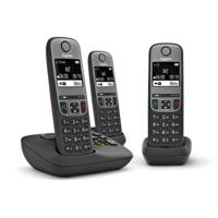 Gigaset A705A TRIO DECT Telefoon + Antwoordapparaat Zwart - thumbnail