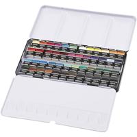 Creotime Https://www.cchobby.nl/art-aquarelverf-pan-afm-10x15x20-mm-standaardkleuren-48-kleur-1-doos - thumbnail