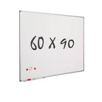 Smit Visual whiteboard, gelakt staal, magnetisch, 90 x 60 cm - thumbnail