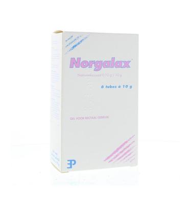 Norgalax Gel 10g 6st 6 Stuks