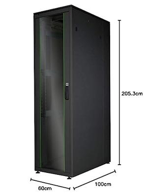 Digitus DN-19 42U-6/10-B-1 19inch-patchkast (b x h x d) 600 x 2053 x 1000 mm 42 HE Zwart (RAL 9005) Digitus DN-19 42U-6/10-B-1 19inch-patchkast (b x h x d) 600 x 2053 x 1000 mm 42 HE Zwart (RAL 9005)