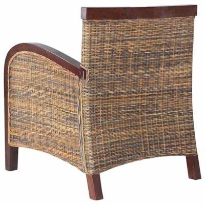 Fauteuil handgeweven rattan