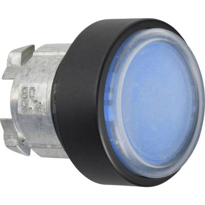 Schneider Electric ZB4BP6837 ZB4BP6837 Met membraam, Terugstelbaar (Ø) 22 mm Zonder markering Zwart, Blauw 1 stuk(s)